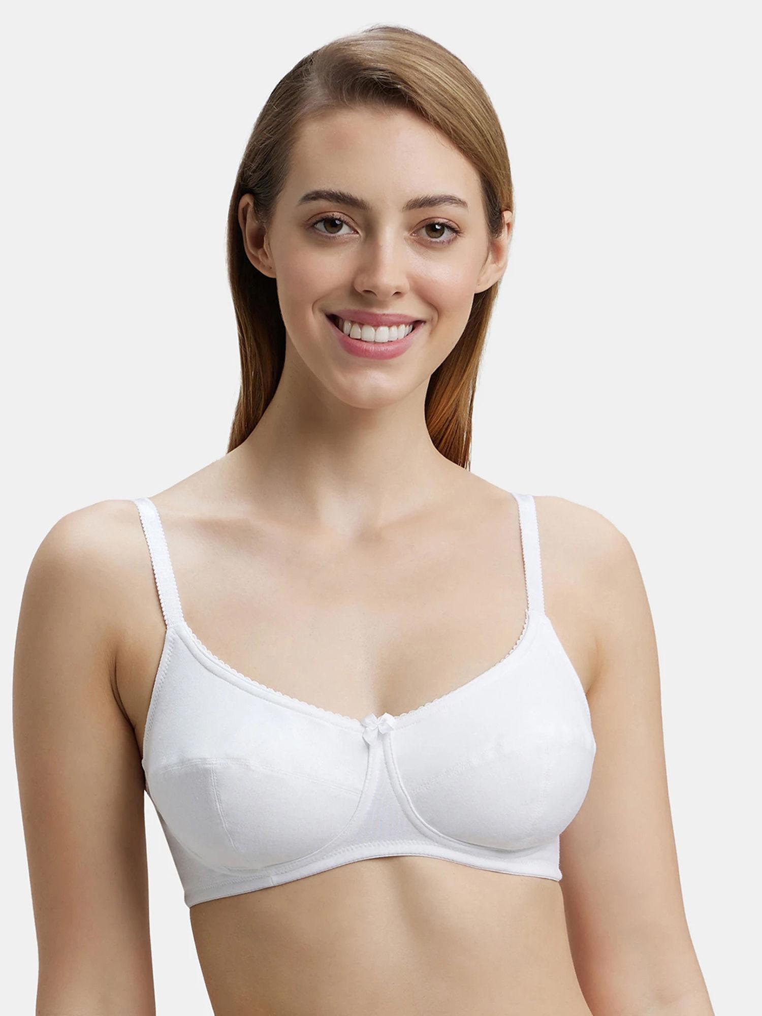 white slim fit bra - style number- 1615