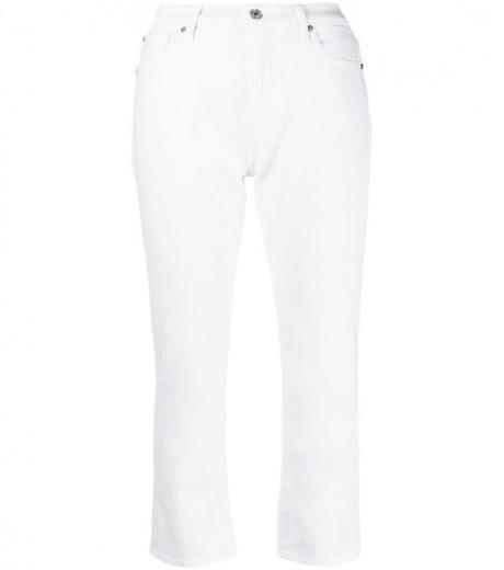 white slim fit denim jeans