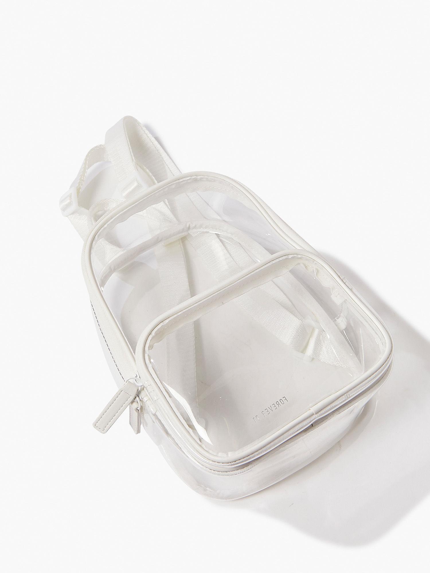 white solid backpack