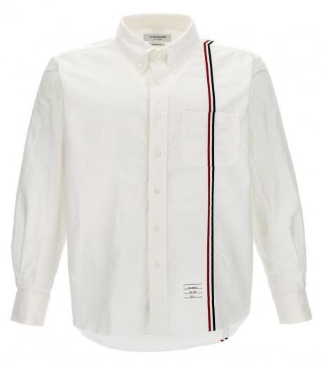 white straight fit shirt