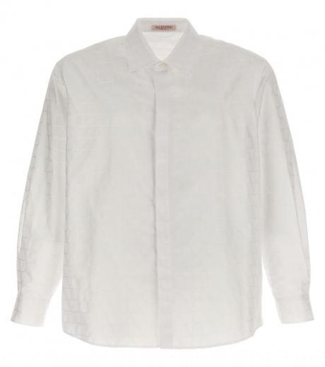 white toile iconographe shirt
