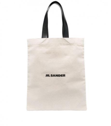 white white logo large tote