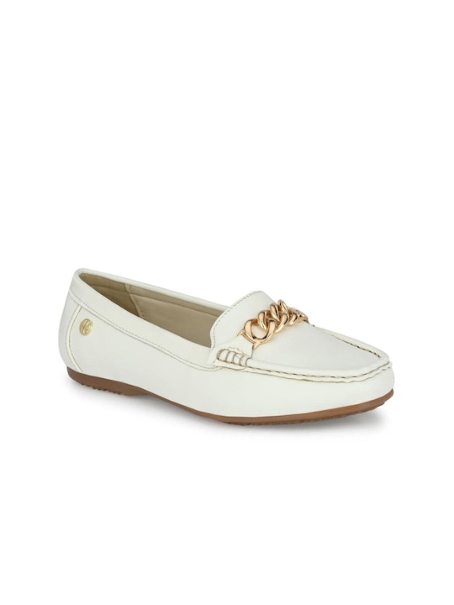 white women slip on loafers