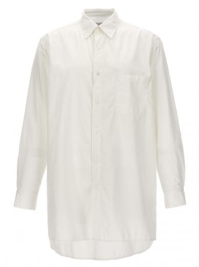 white z-standard big chain stitch shirt