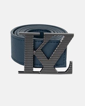 wide belt with buckle