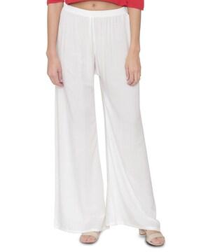 wide leg full length palazzos