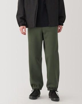 wide-leg sweatpants with insert pockets