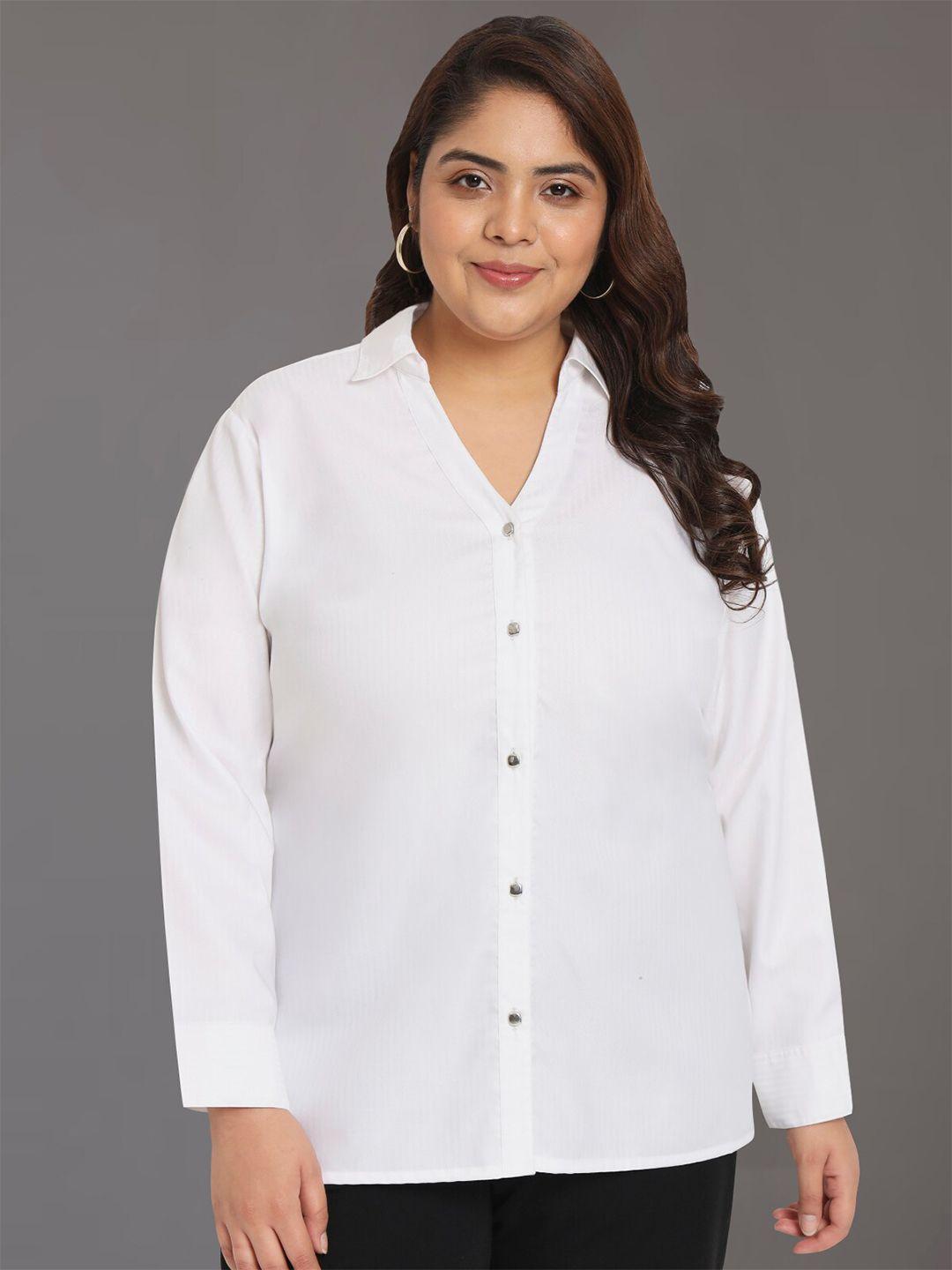 wild u plus size cotton shirt style top