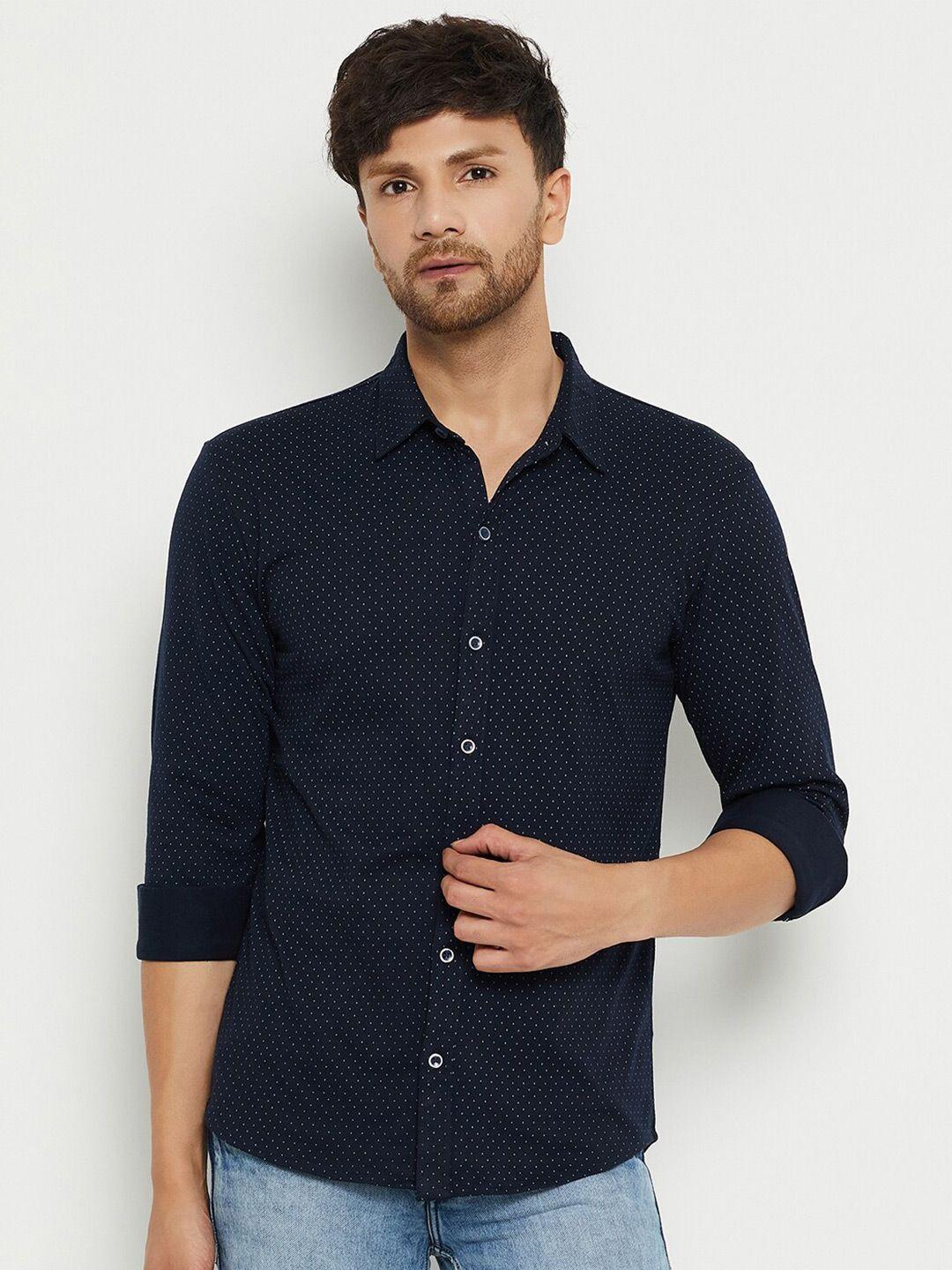 wild west comfort opaque printed cotton casual shirt