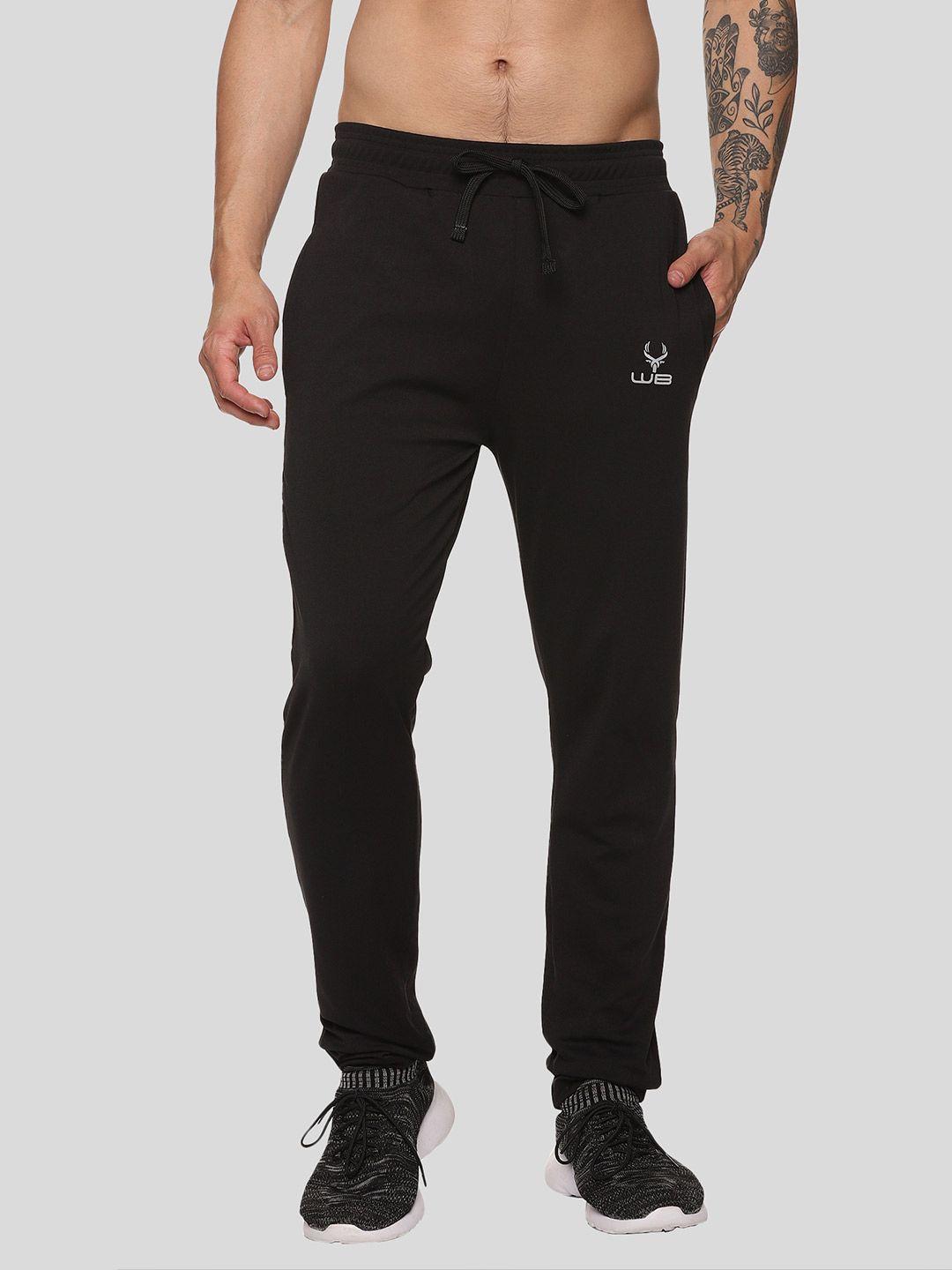 wildbrocket men mid-rise anti odour track pants