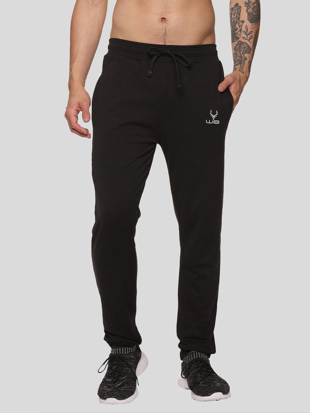 wildbrocket men mid-rise anti odour track pants