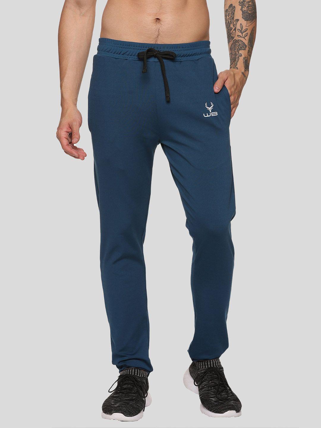 wildbrocket men mid-rise anti odour track pants