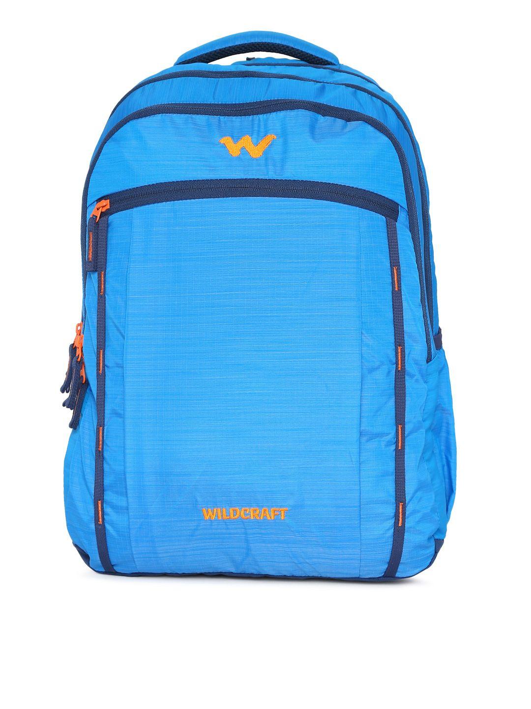 wildcraft 8 flare unisex blue wc 8 flare solid backpack