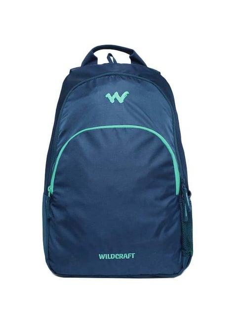 wildcraft compact_ 21 ltrs blue medium laptop backpack