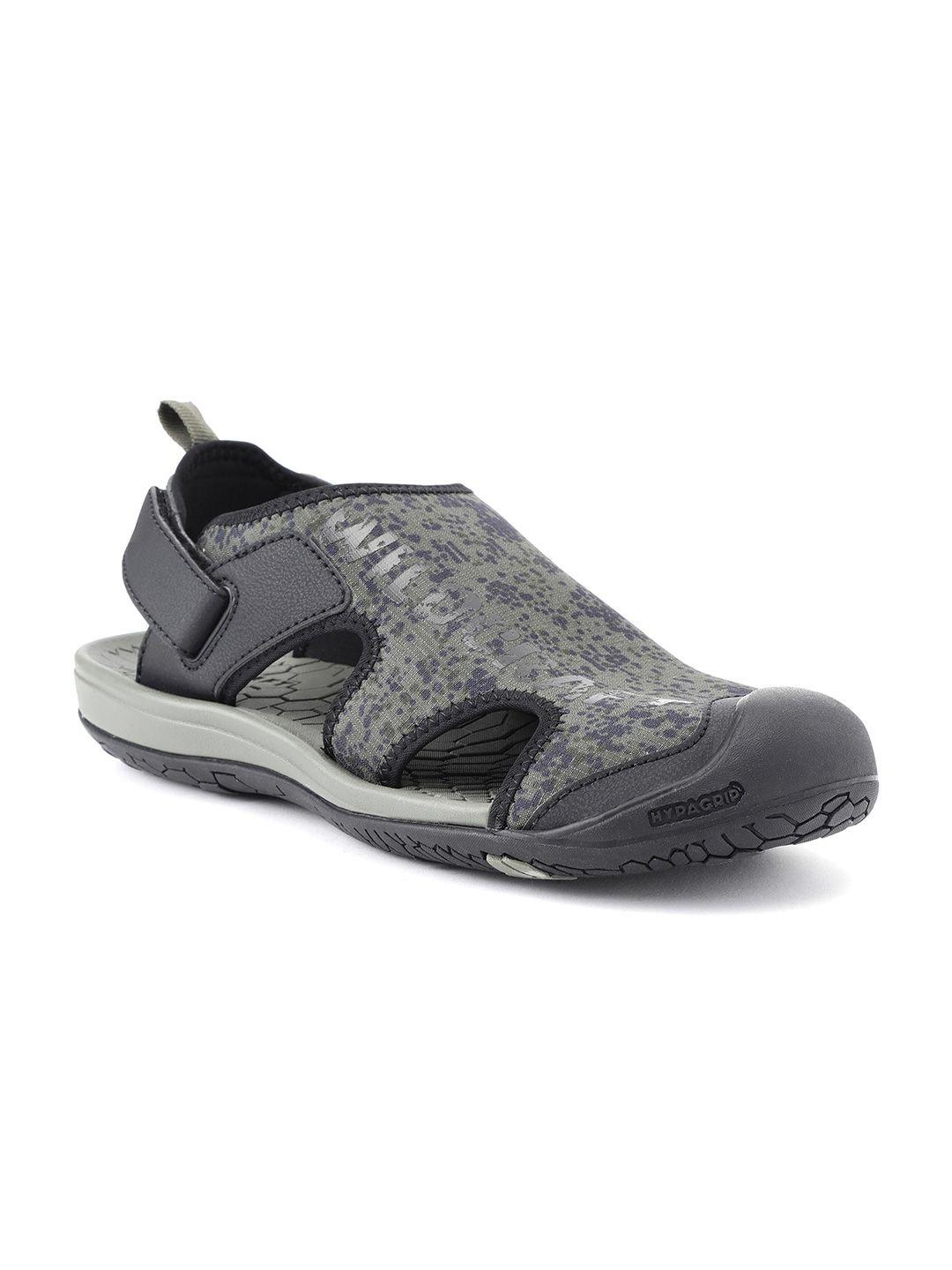wildcraft men grey pu comfort sandals