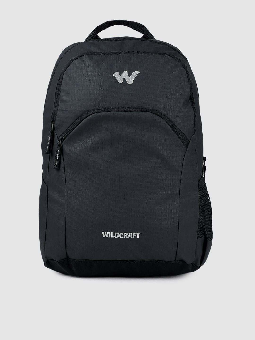 wildcraft unisex black solid air 2 coated backpack