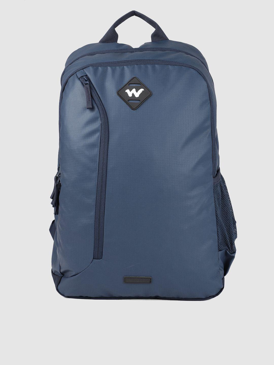 wildcraft unisex blue solid pro 1.0 plus coated backpack