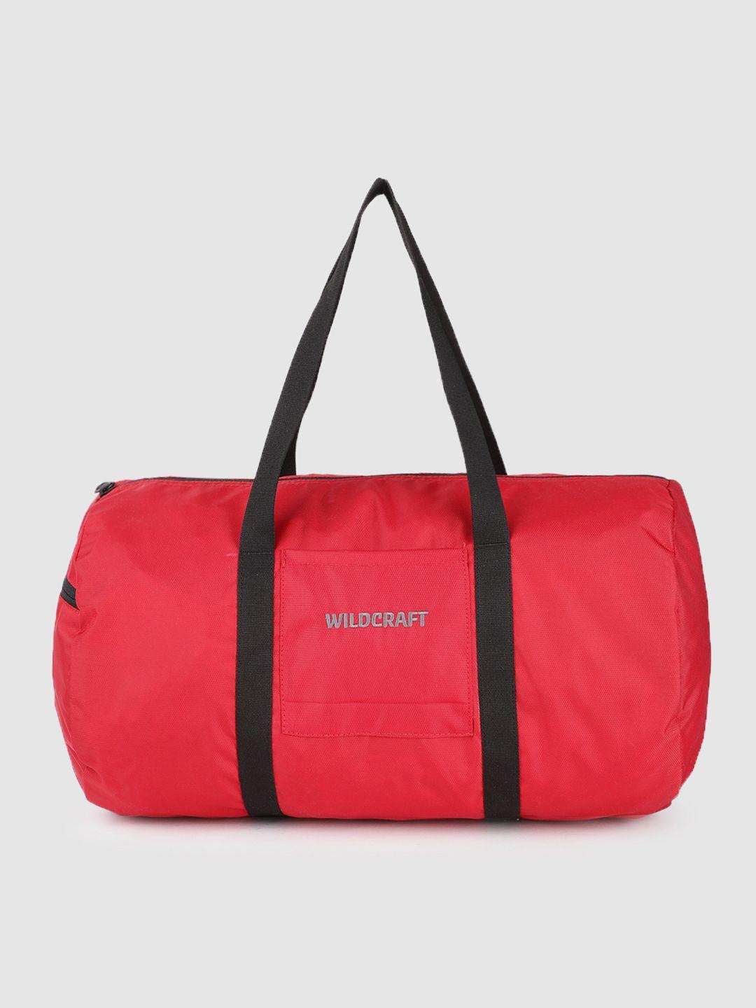 wildcraft unisex red solid 1 duffel bag