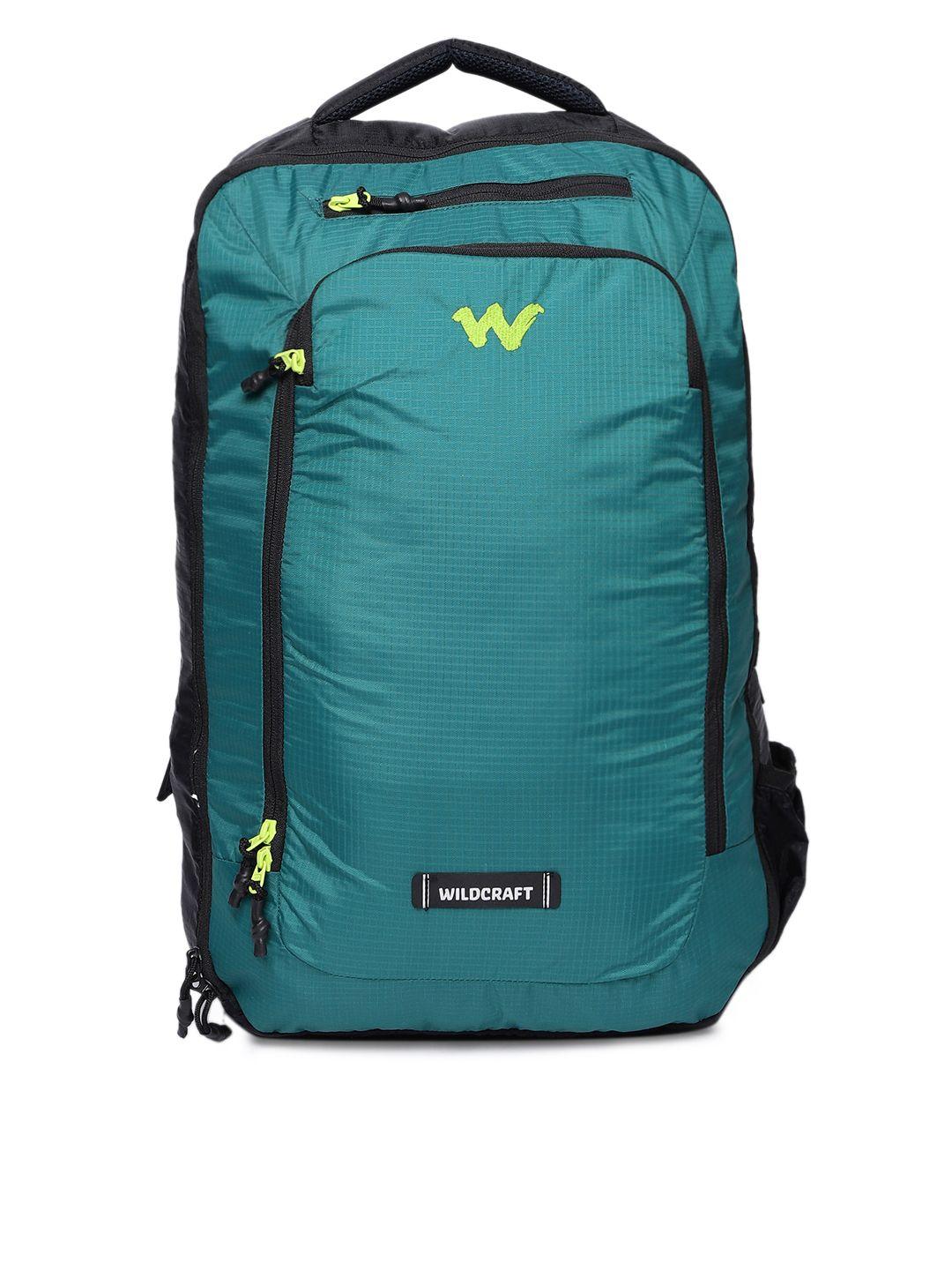 wildcraft unisex teal solid backpack