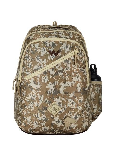 wildcraft 30 ltrs beige medium backpack