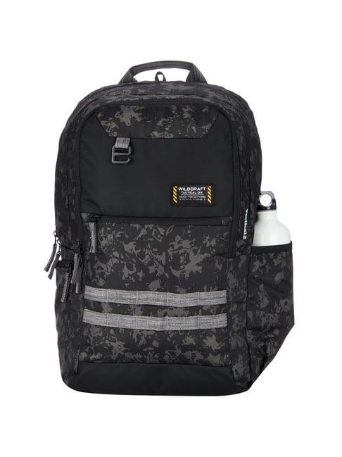 wildcraft 31 ltrs black medium backpack