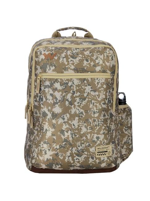 wildcraft 35 ltrs beige medium backpack