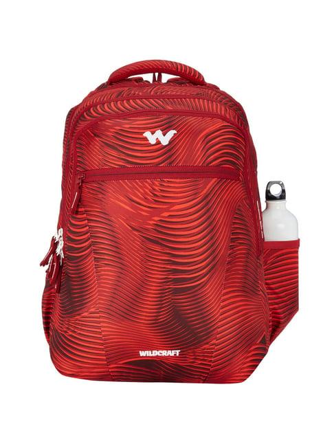 wildcraft 45 ltrs red medium laptop backpack