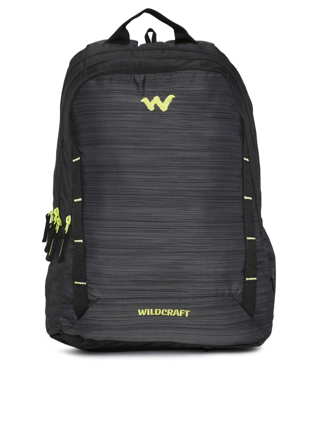 wildcraft 7 flare unisex black wc 7 flare solid backpack