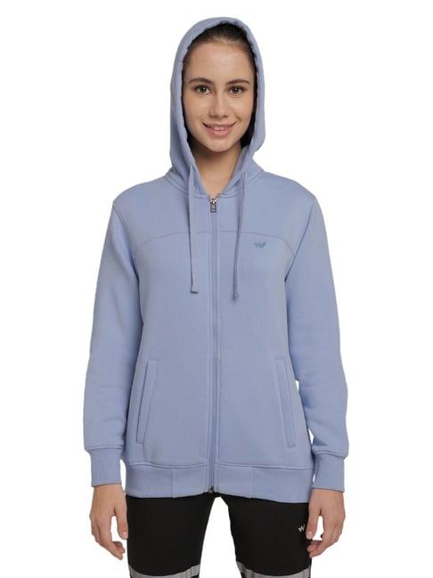 wildcraft blue hoodie