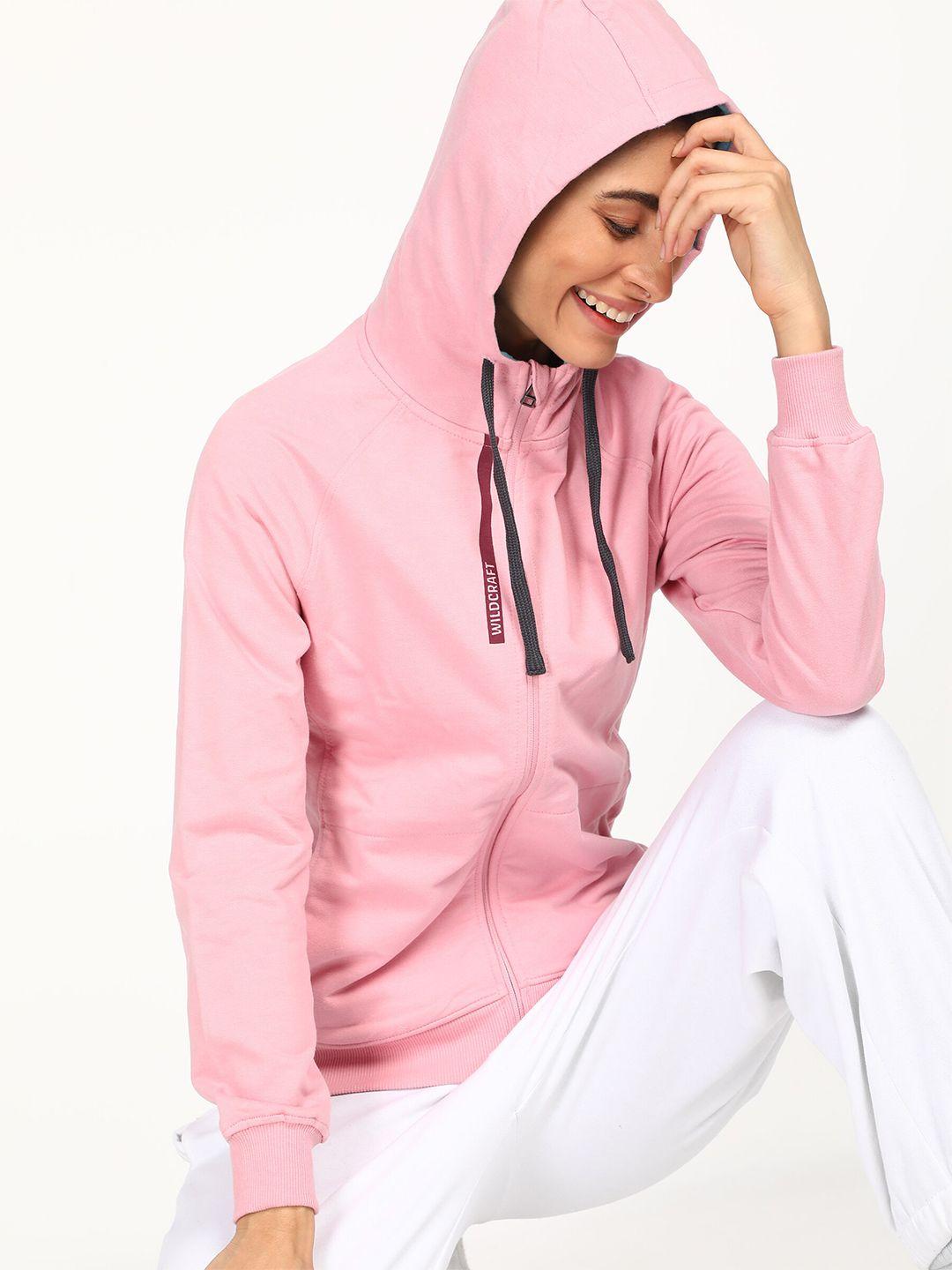 wildcraft detachable hood cotton sweatshirt