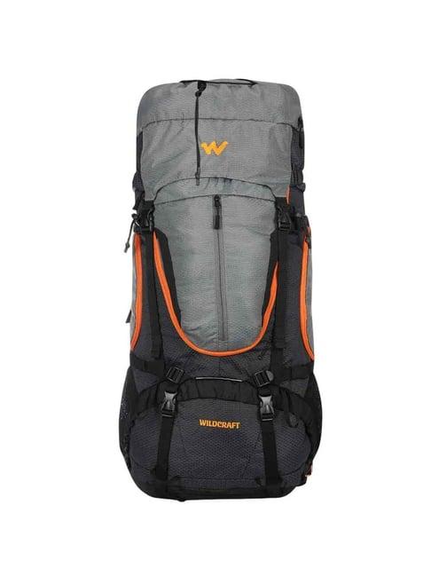 wildcraft gangotri 55 54 ltrs grey & black medium rucksack