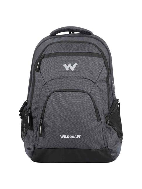 wildcraft hopper 2.0 30 ltrs grey medium laptop backpack