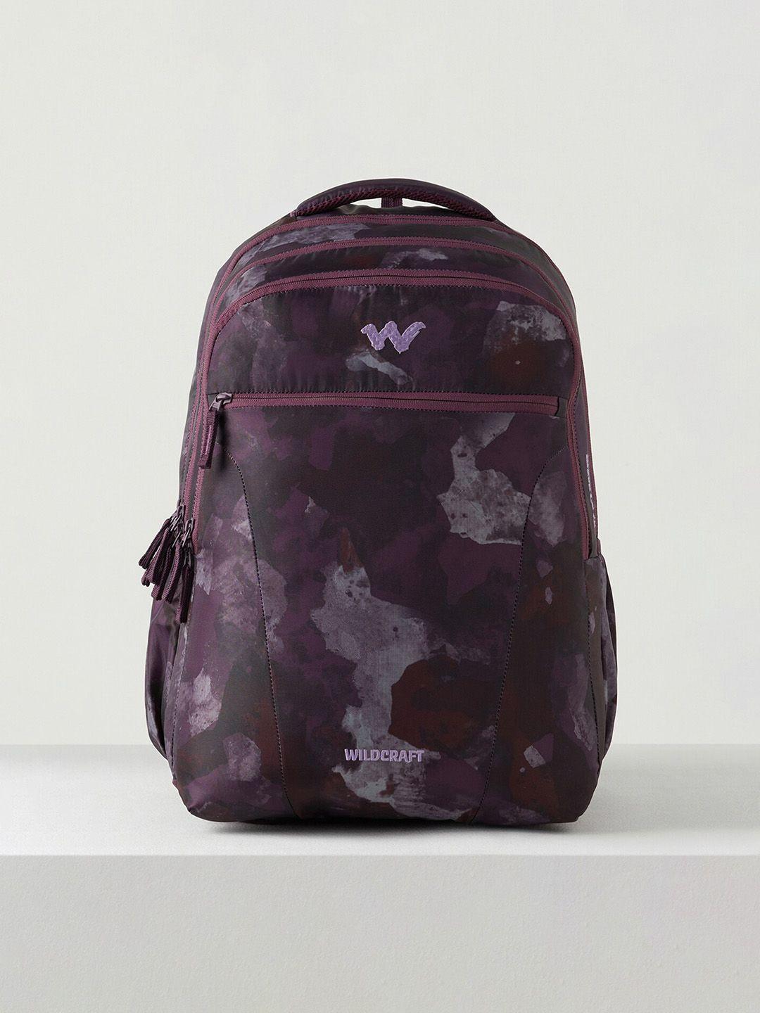 wildcraft kids abstract printed ergonomic backpack