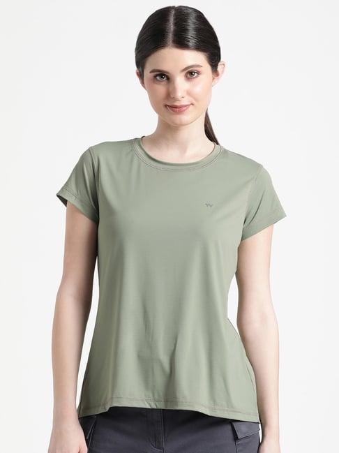 wildcraft light green anti odour t-shirt