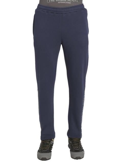 wildcraft light navy regular fit trackpants