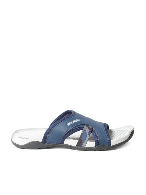 wildcraft men's blaze 1 blue slides