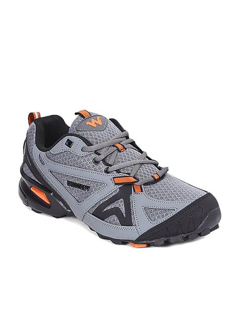 wildcraft men's runx tr leap 2.0 grey running shoes