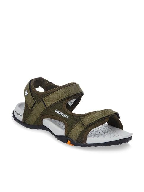 wildcraft men's vesta + olive floater sandals