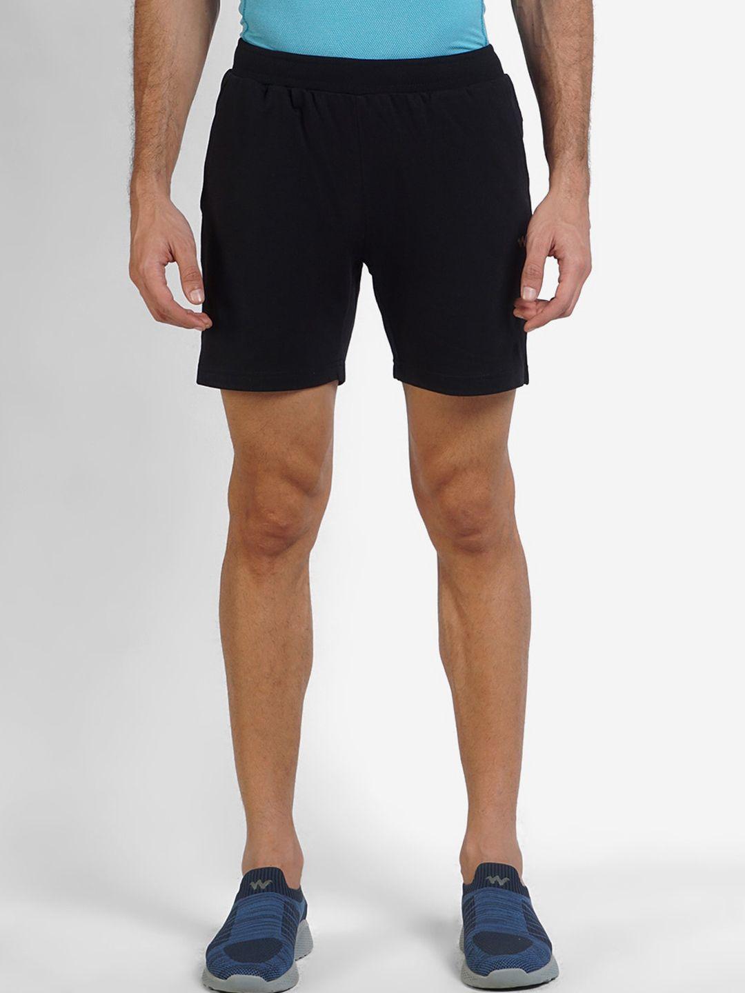 wildcraft men black sports shorts