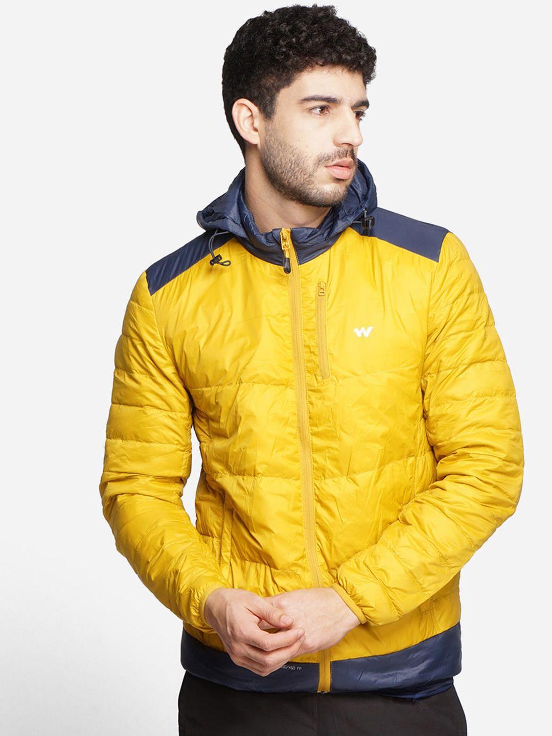 wildcraft men colourblocked padded jacket