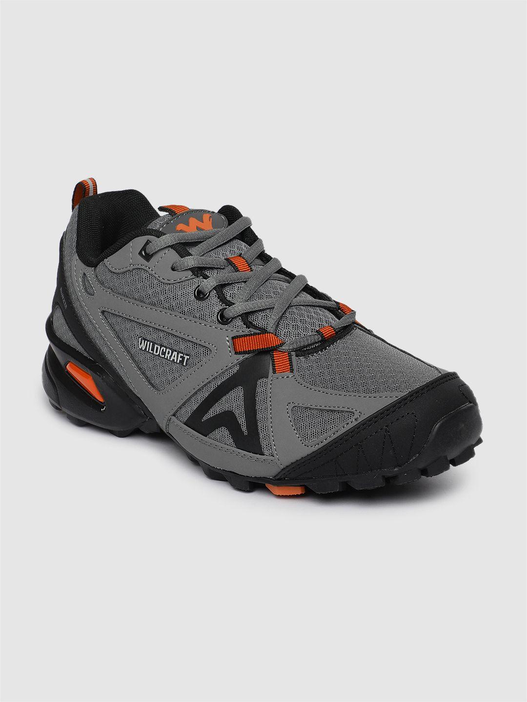 wildcraft men grey runx leap 2.0 trekking shoes