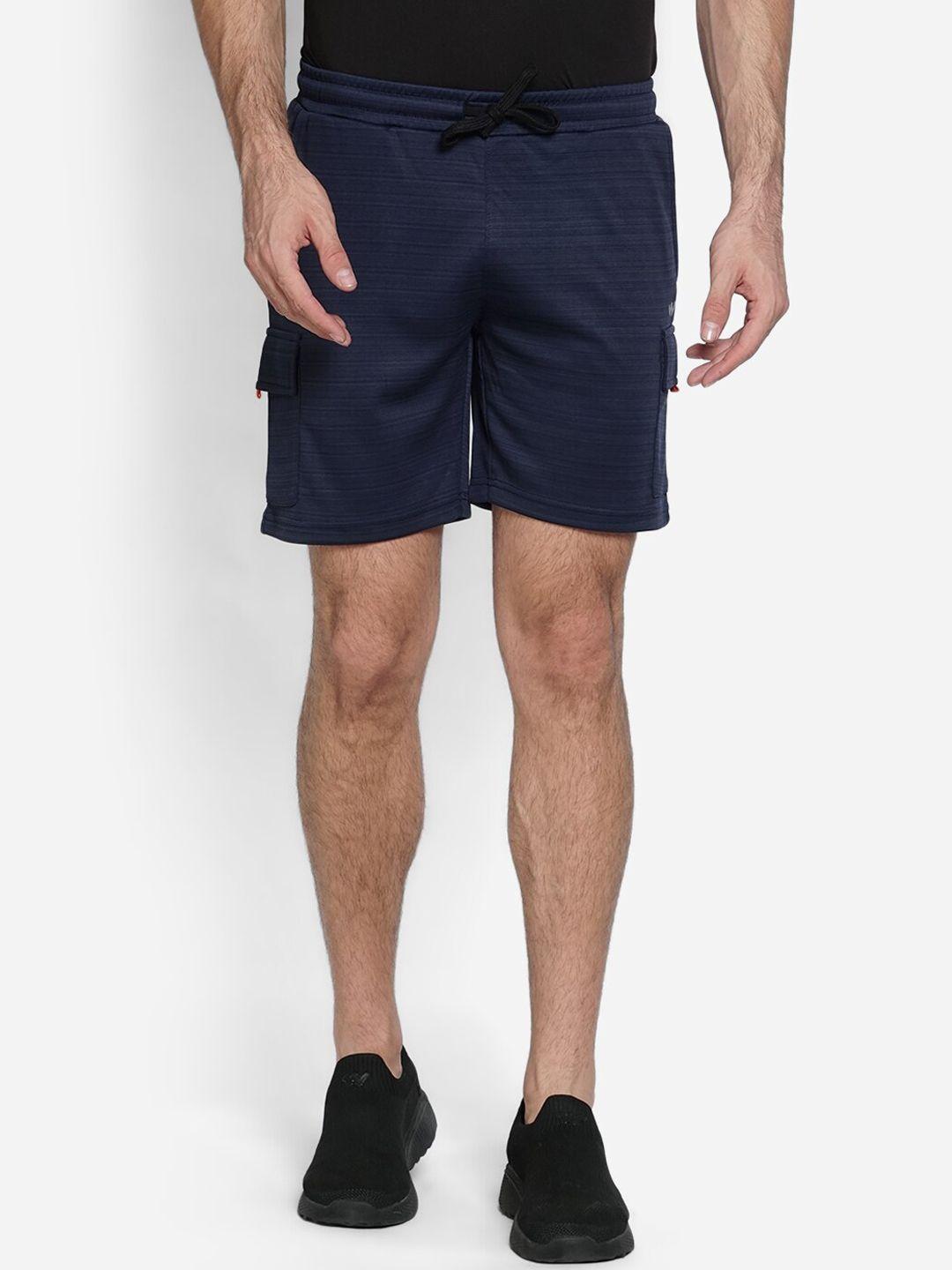 wildcraft men navy blue sports shorts