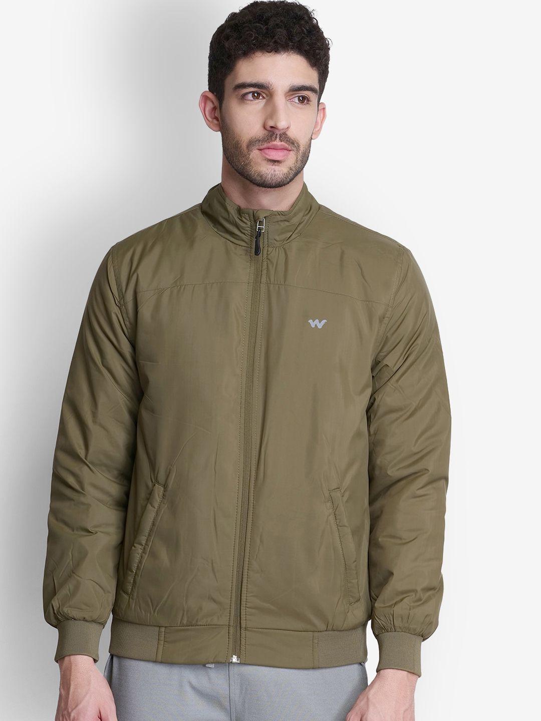 wildcraft men quilted  bomber jacket