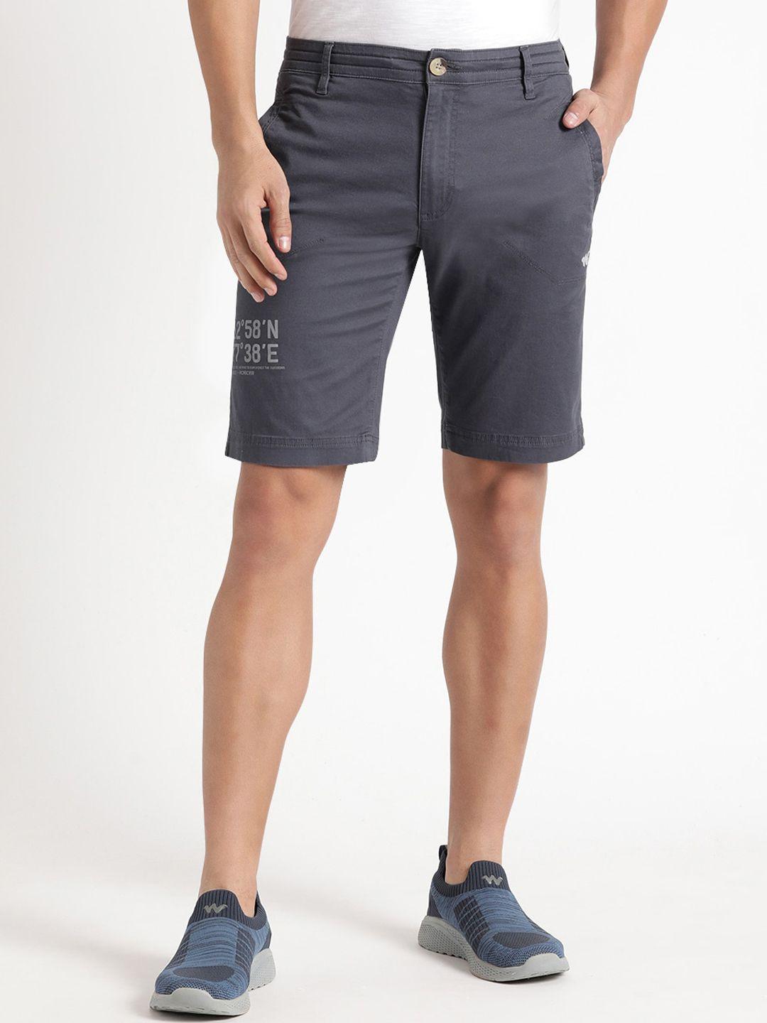 wildcraft men rapid-dry mid-rise outdoor shorts