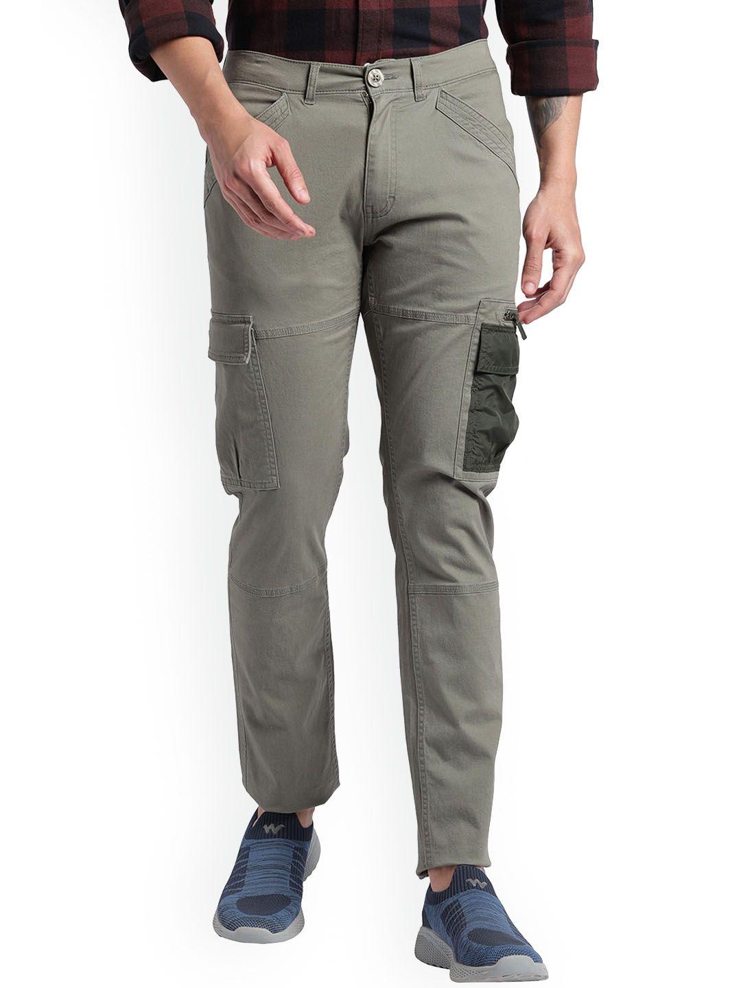 wildcraft men relaxed mid-rise cotton cargos