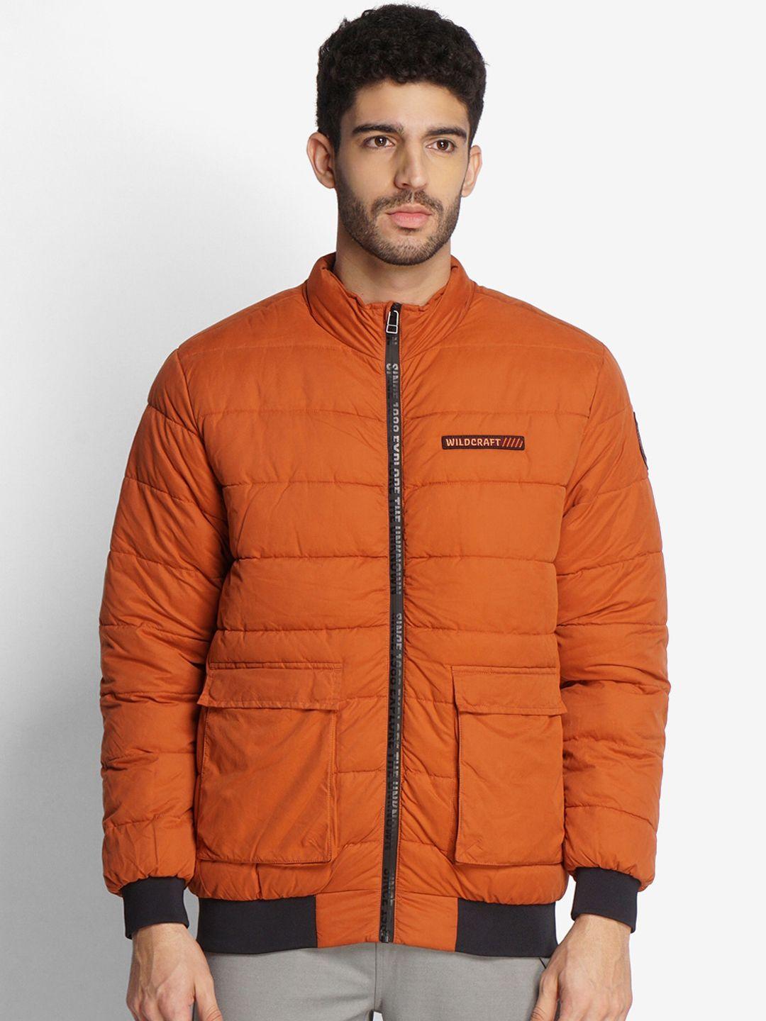 wildcraft men rust insulator bomber jacket