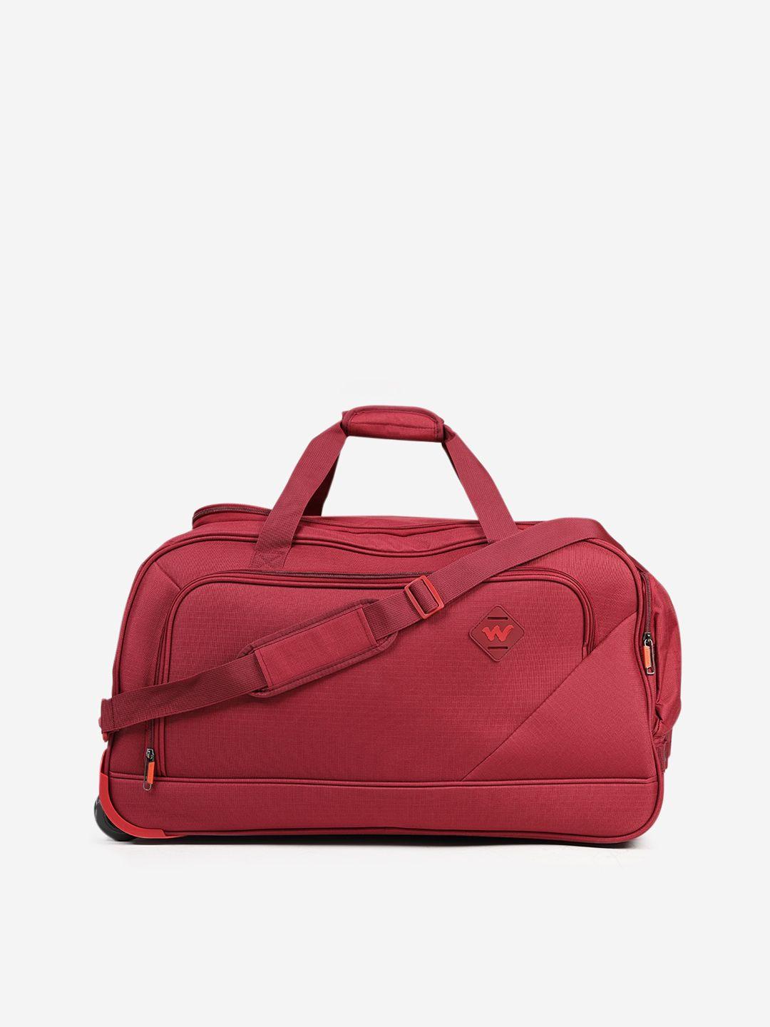 wildcraft red cabin large duffle bag