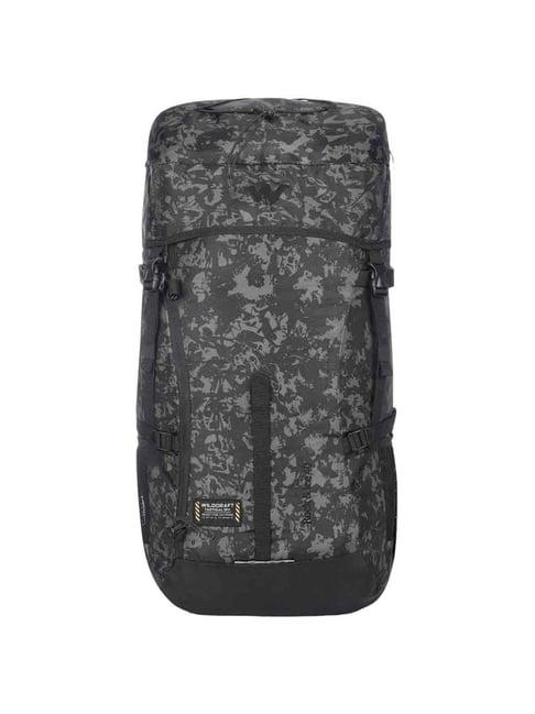 wildcraft rock & ice 40 40 ltrs black medium rucksack