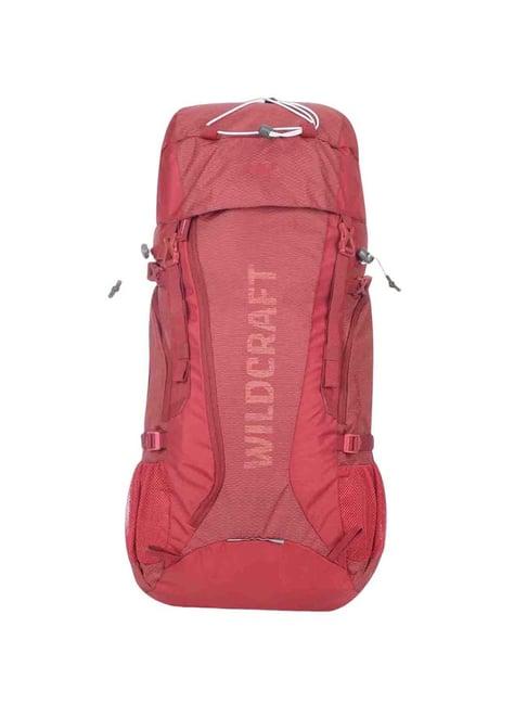 wildcraft trailblazer 50 51 ltrs red medium rucksack