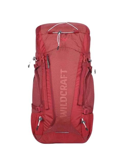 wildcraft trailblazer 55 pro 55 ltrs red medium rucksack